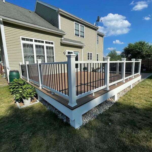 azek deck Deck building Brookline MA